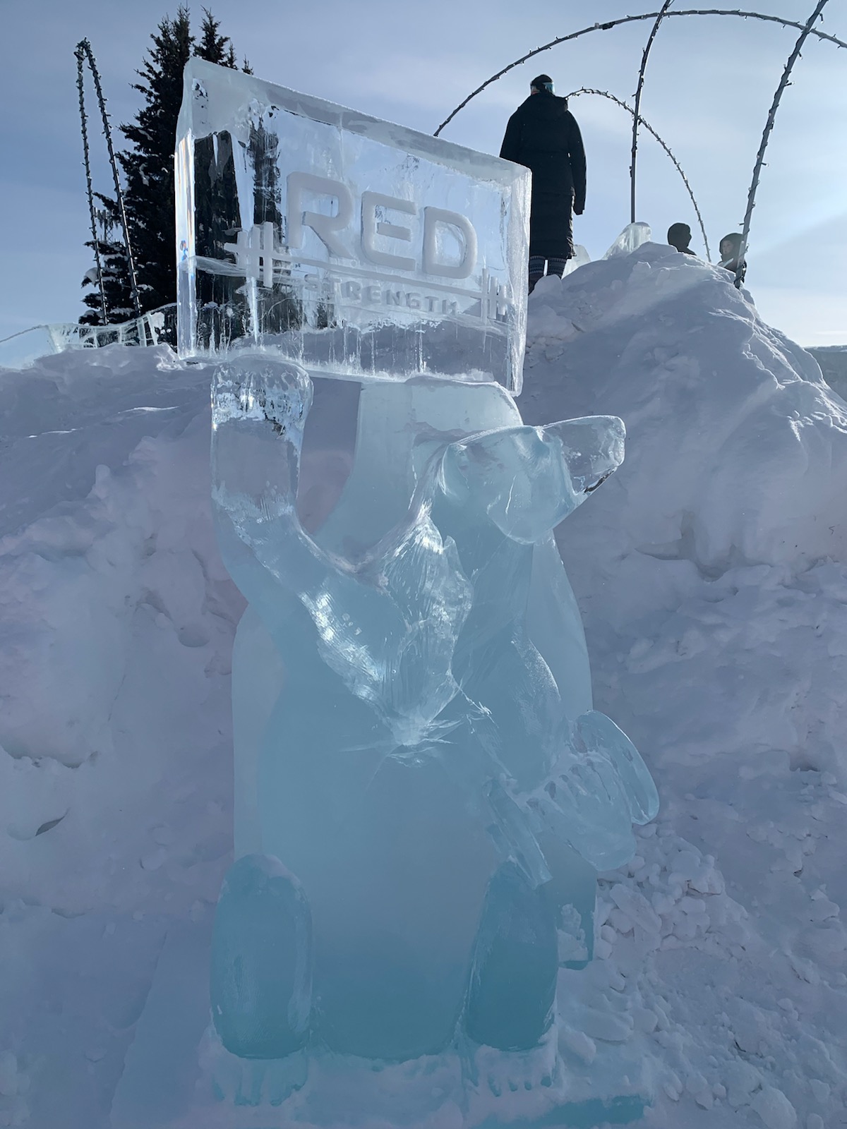 2021 World Ice Art Championships Fairbanks Ice Park